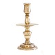 Large Dutch brass candlestick circa 1660–1690. Height: 25cm