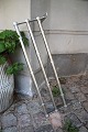 Old hat rack / coat rack in chrome.L: 81cm...