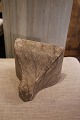 Nice old, small wall shelf in wood with original marbled color for displaying small objects...