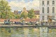 Lauritz Sørensen, “Christianshavn”, oil on canvas, circa 1920s.