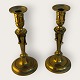Brass candlesticks*set 350 DKK
