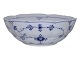Blue Fluted PlainLarge round bowl 23 cm.