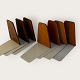 BookendsTeak and Rosewood*DKK 400 for 7 pieces.