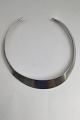 Georg Jensen Sterling Sølv Moderne Halsring