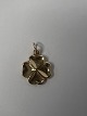 14 karat guld. Firkløver.Charms / Vedhæng.Højde 1,6 cm.