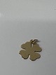 14 karat guld. Firkløver.Charms / Vedhæng.Højde 1,7 cm.