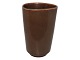 SaxboVase med brun glasur