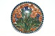 Aluminia Flowers plate, Gyldenlak