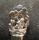 The little Mermaid children's cutlery in Danish gold-plated solid silver. Child's spoon
