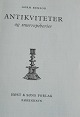 Text available in Danish language Item number: bø-Antikviteter&Snurrepiberier