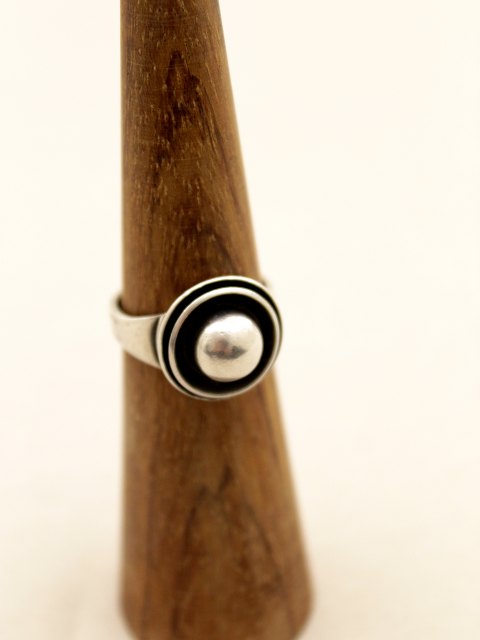 Art deco sølv ringsolgt