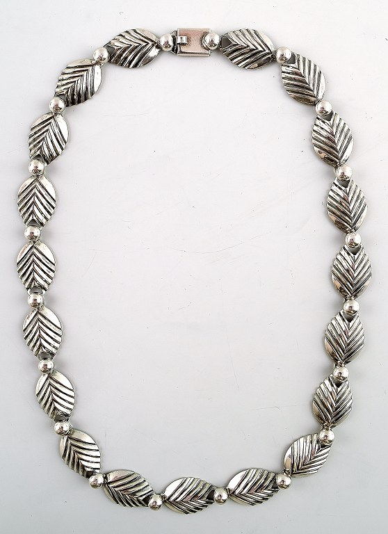 N.E. From, necklace, sterling silver.
