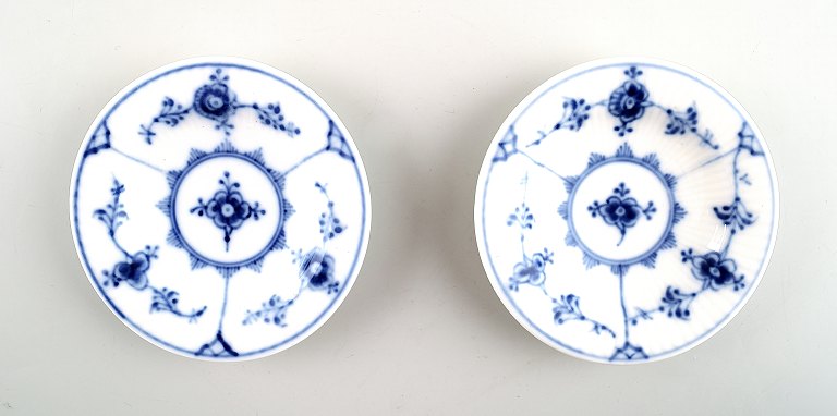 2 stk. Royal Copenhagen Musselmalet riflet nr. 1/4
Kuvert smør