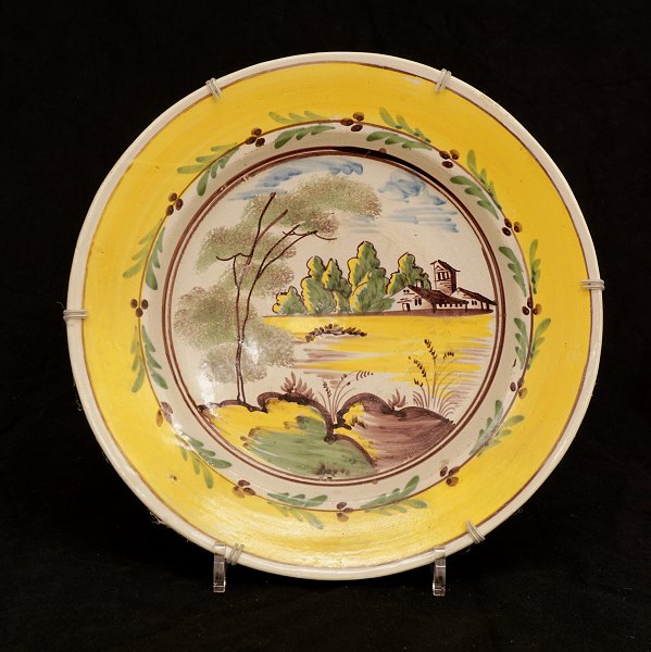 Large Kellinghusen plate circa 1800D: 32cm