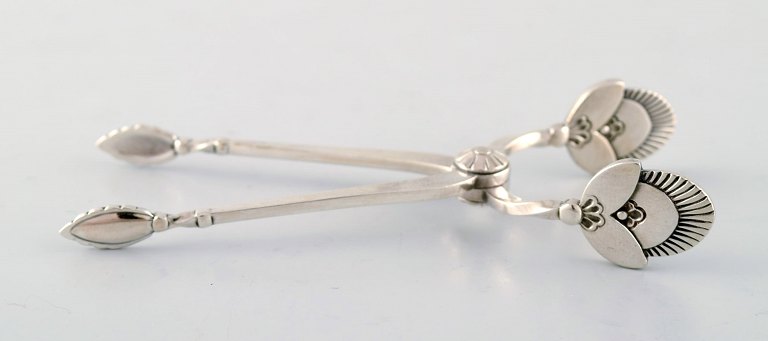 Georg Jensen kaktus sukkertang af sterlingsølv.
