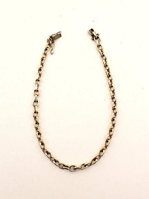 8 karat guld anker armlænke