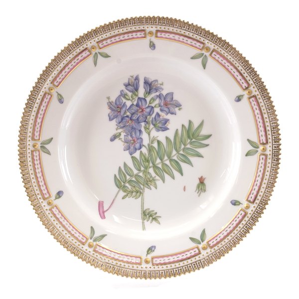Royal Copenhagen Flora Danica plate 3549. D: 25,5cm. "Polemonium coeruleum L"