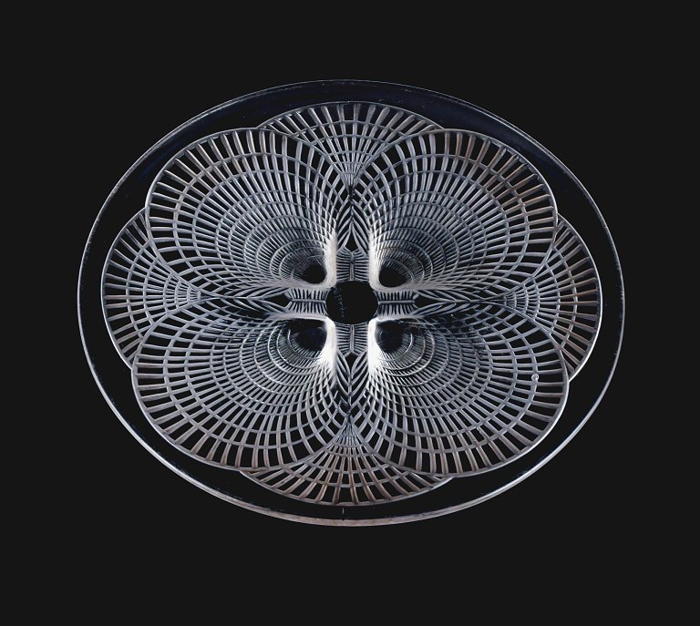 René Lalique, tidlig ”Coquille No 3” fad.