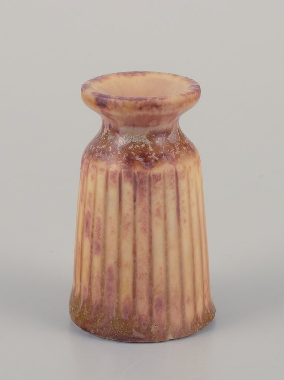 Carl Harry Stålhane for Rörstrand, Sweden.Miniature ceramic vase.