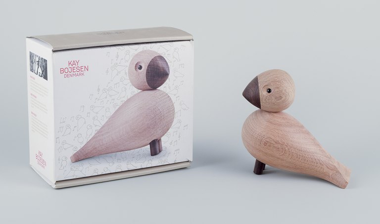 Kay Bojesen. ‘Alfred’ songbird in beech wood.