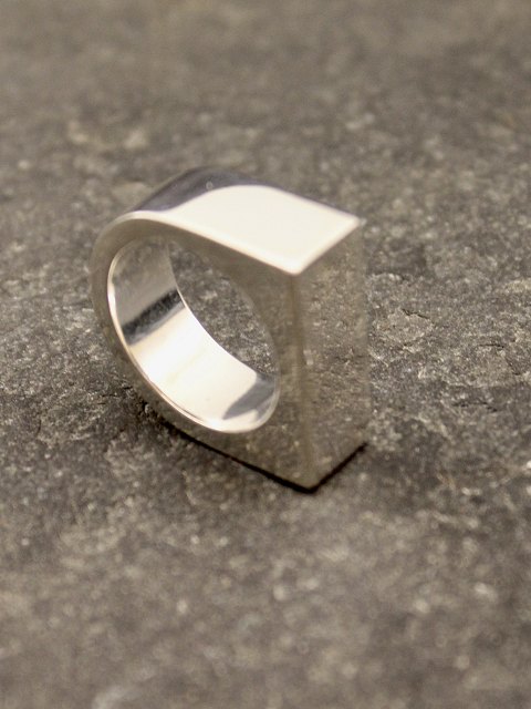 Georg Jensen Sterling sølv Aria ring