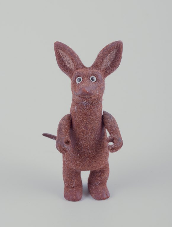 Martinex, Finland. Mummi, ‘Sniff’ figure made of plastic covered with brown velour.