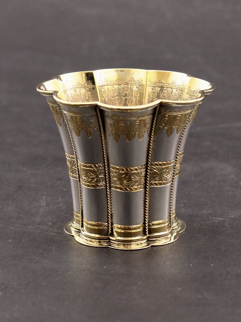 Margrethe cup sterling silver with gilding