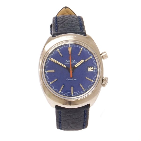 Omega Chronostop Geneve year ca. 1966 Calibre 920.
Size: 35x40mm