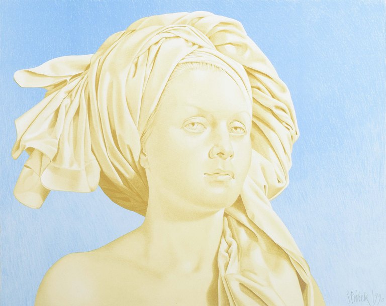 Niels Strøbek (f. 1944)
Farvelitografi.