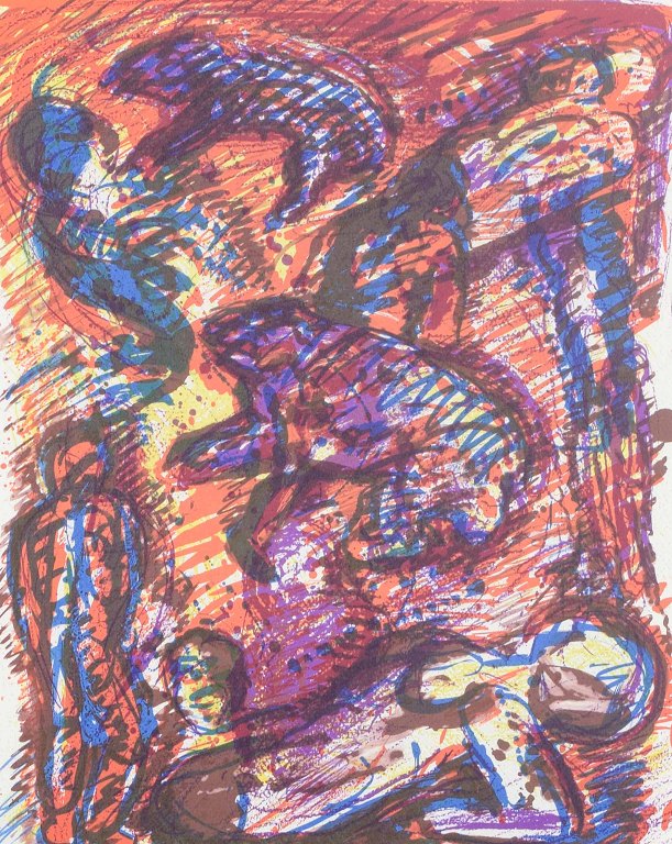 Jørgen Teik Hansen (f. 1947)
Farvelitografi.