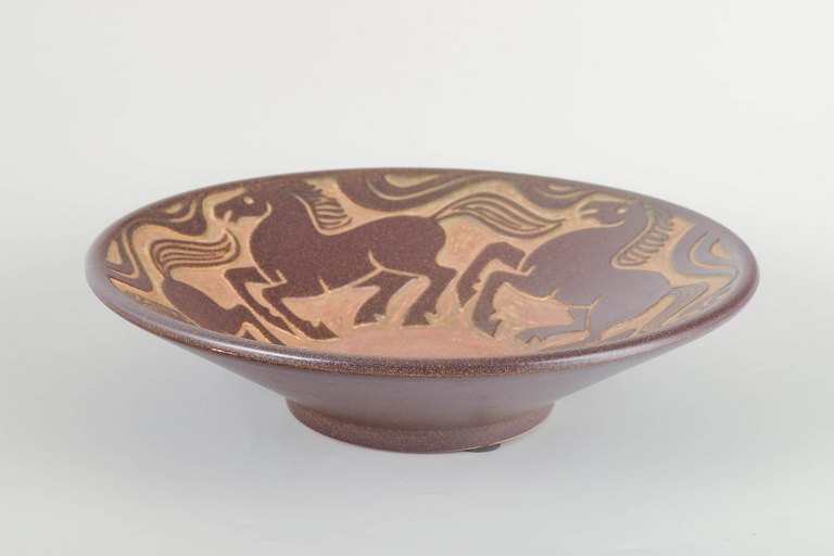 Michael Andersen, Bornholm
Stor skål, 1960/70’erne.