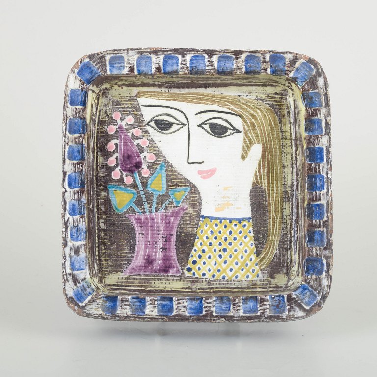 Mari Simmulson for Upsala Ekeby
Fad, 1960’erne.