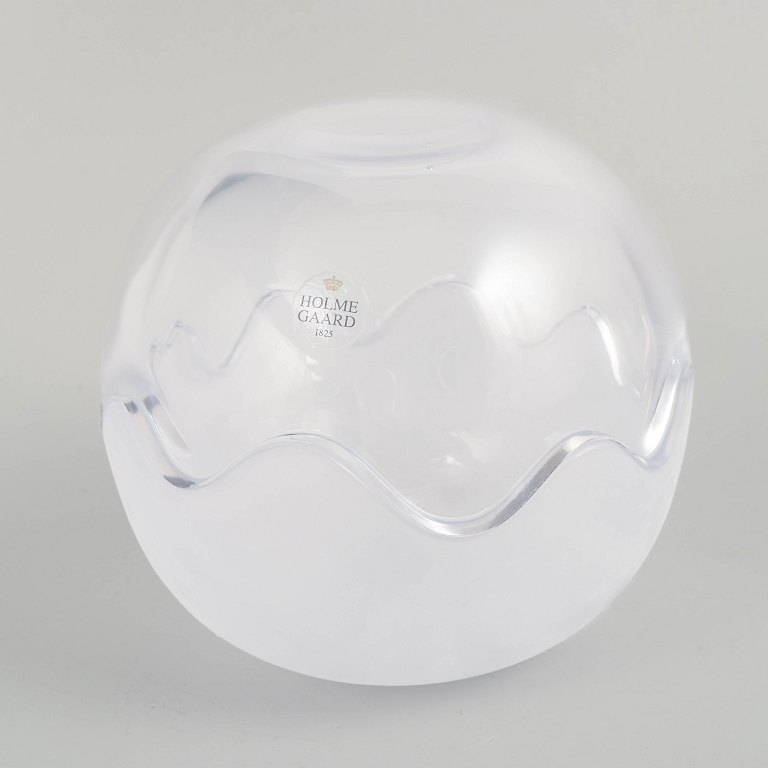 Michael Bang for Holmegaard.Skulpturelt objekt “Mixed Double”, slutningen af 1900-tallet.