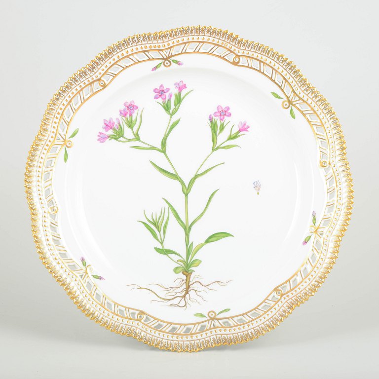 Royal Copenhagen – Flora Danica
Stort gennembrudt fad, sen 1900-tallet.