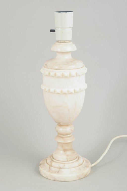 Italian Marble Table lamp, 1970s.