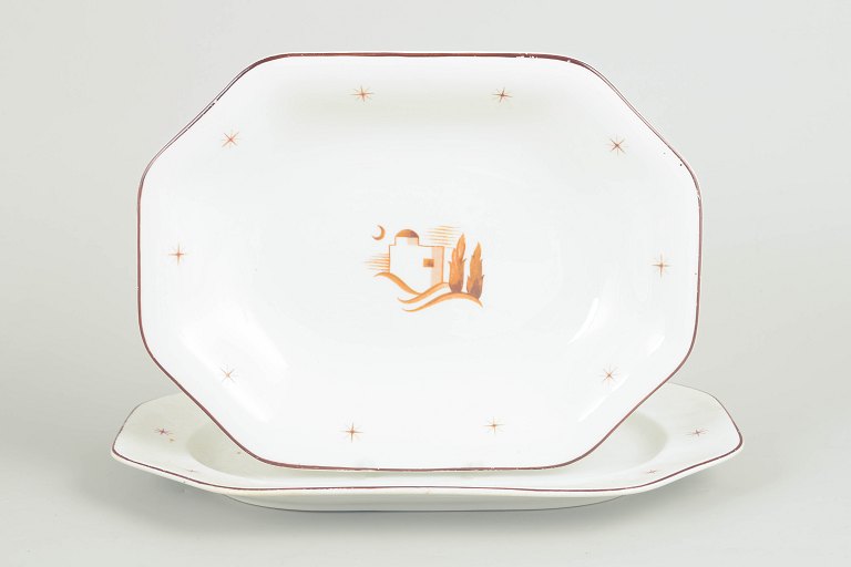 Arabia, Orient, two dishes.