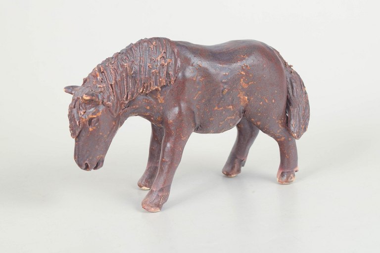 Nils-Erik Zetterström, pony figure.