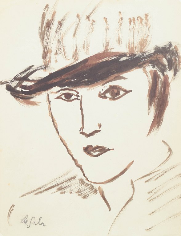 Eugene de Sala, drawing.