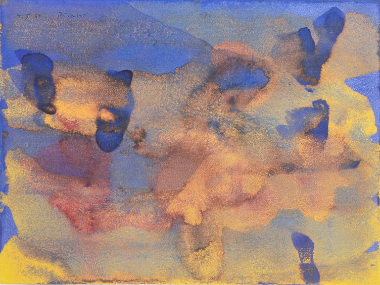 Gerhard Richter, colour print, well listed German artist.