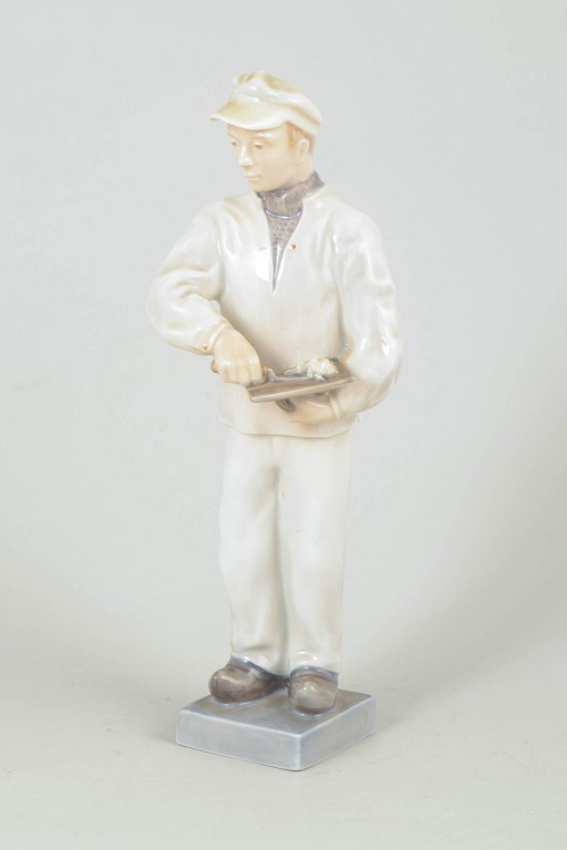 Royal Copenhagen murerfigur.