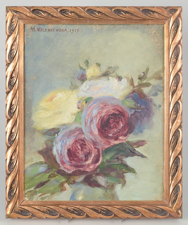 Matilda Meleniewska, oliemaleri, listet polsk billedkunstner.