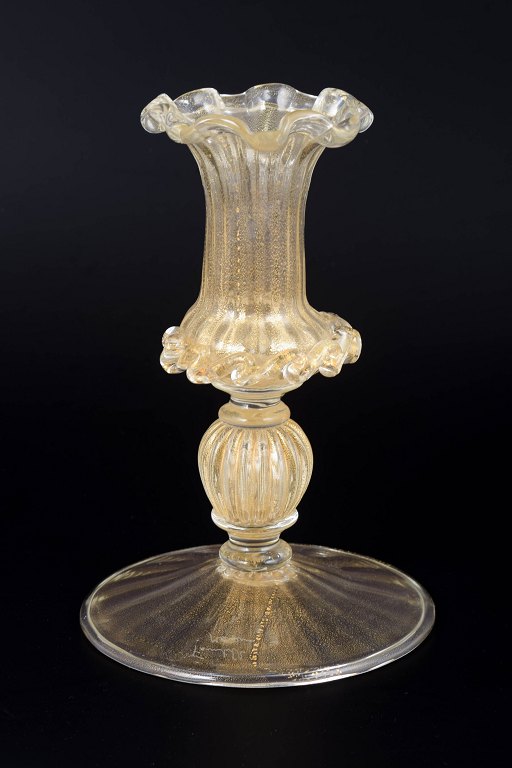 Murano candlestick.