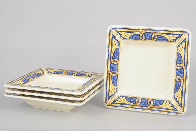 Tiffany Boutique, set of four pasta dishes.