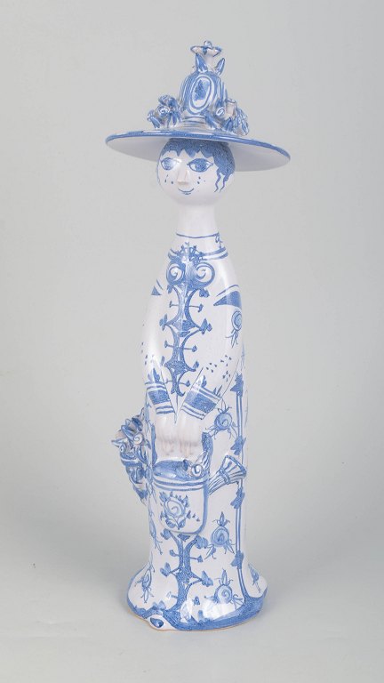 Bjørn Wiinblad, "sommer" årstidsfigur fra Det Blå Hus.