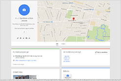 Gå til kontaktoplysninger fra Google